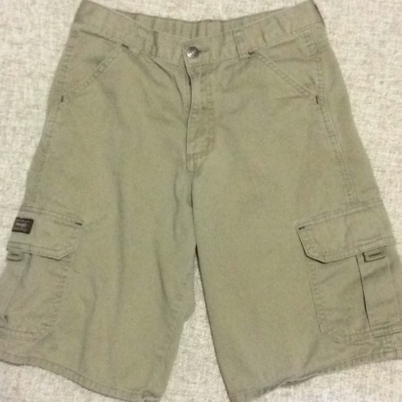 Wrangler boys 14 khaki shorts